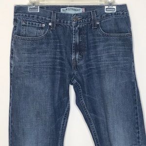 Levi’s 514 Slim Straight Distressed Jeans 31”waist